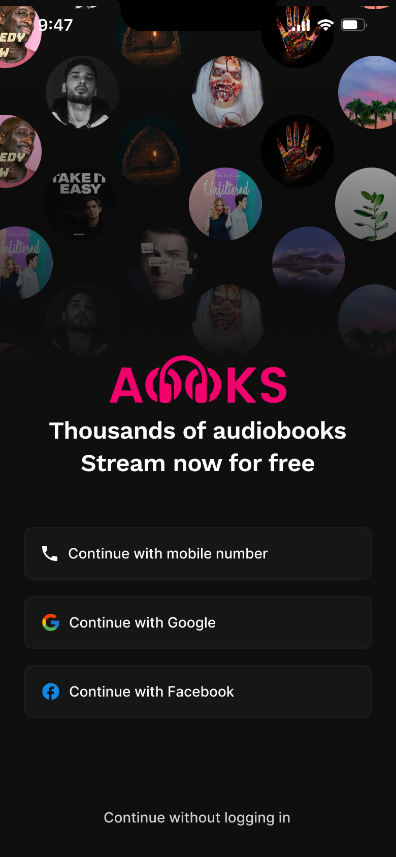 Aooks App case study